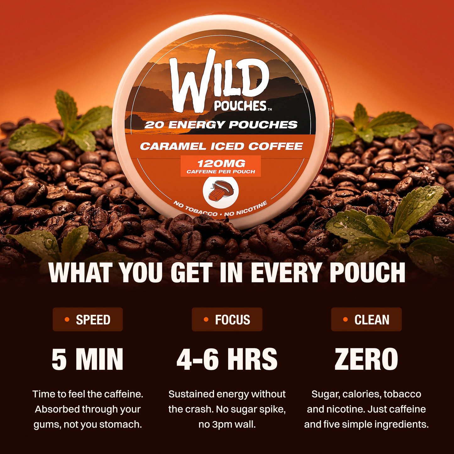 Caramel Iced Coffee 120mg