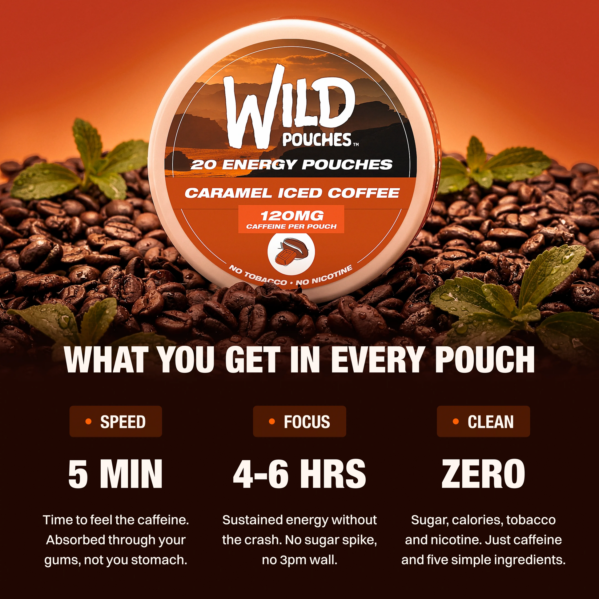 Caramel Iced Coffee 120mg
