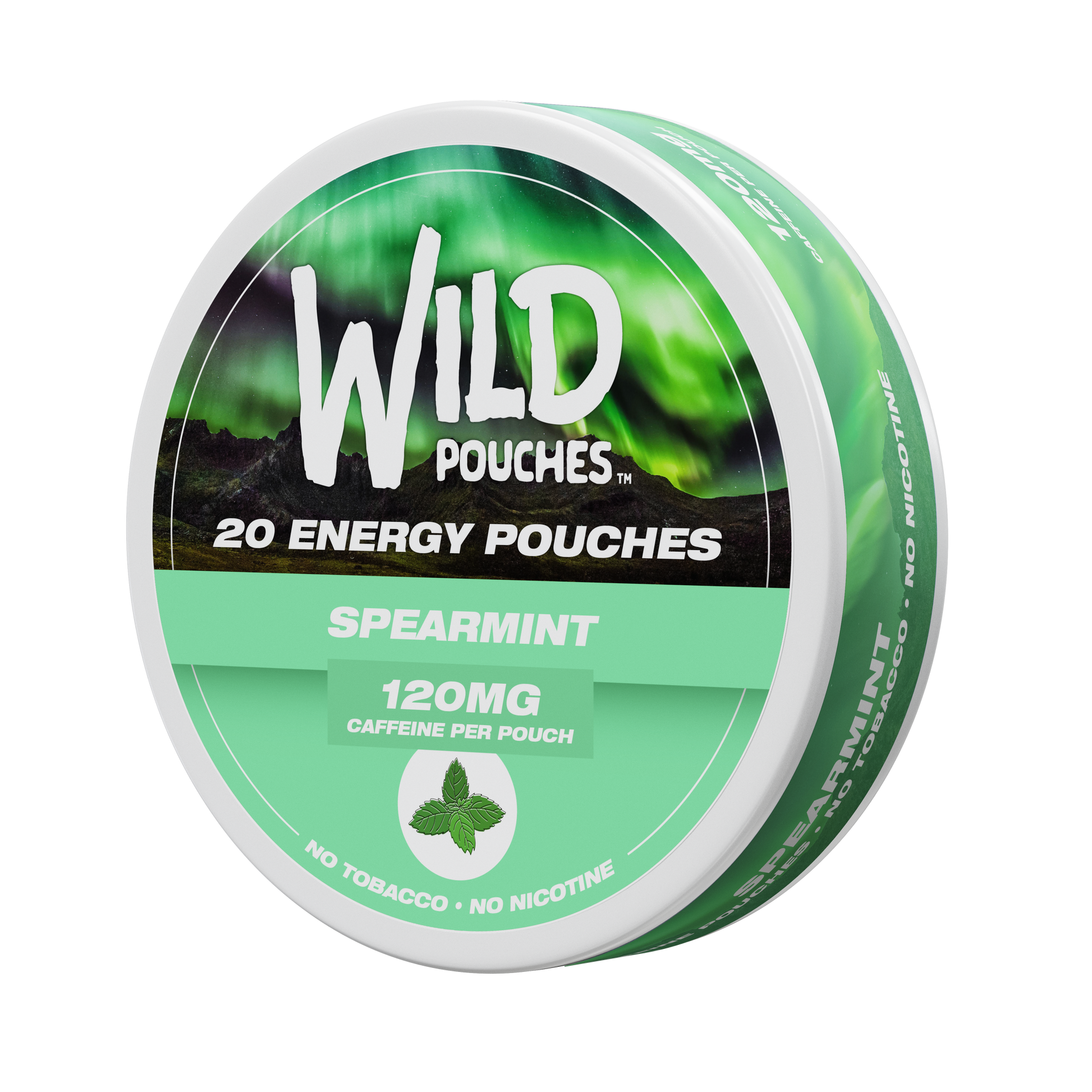 non tobacco mint pouches Smokey Mountain Original Herbal - Arctic - Free and Nicotine Free - 10 Can Box Its nicotine Fedrs Energy Mint 130mg/g